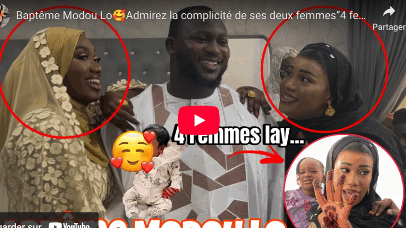 Joie et bénédictions dans la famille Lo : le lutteur célèbre le baptême de son fils (vidéo)