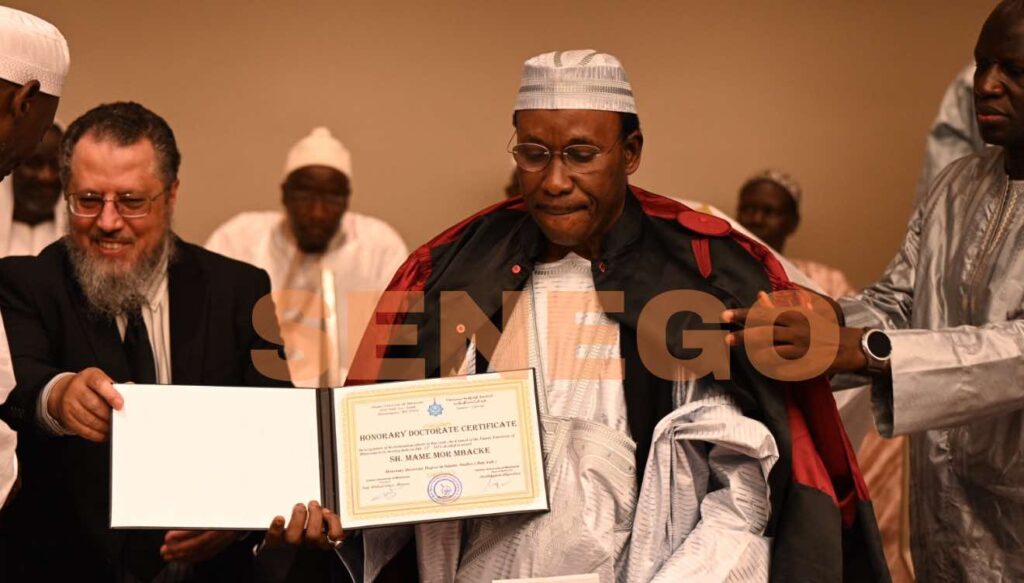 Etats-Unis : Serigne Mame Mor Mbacké reçoit la plus haute distinction de l’Université du Minnesota
