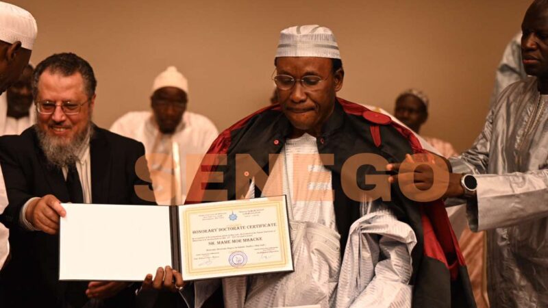 Etats-Unis : Serigne Mame Mor Mbacké reçoit la plus haute distinction de l’Université du Minnesota