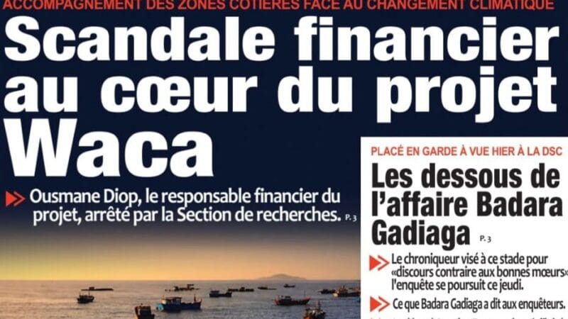 Découvrez les Unes des journaux sénégalais du jeudi 10 juillet 2025