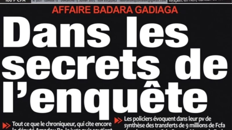 Découvrez les Unes des journaux sénégalais du samedi 12 juillet 2025