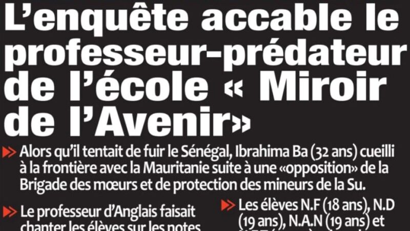 Découvrez les Unes des journaux sénégalais du mercredi 16 juillet 2025