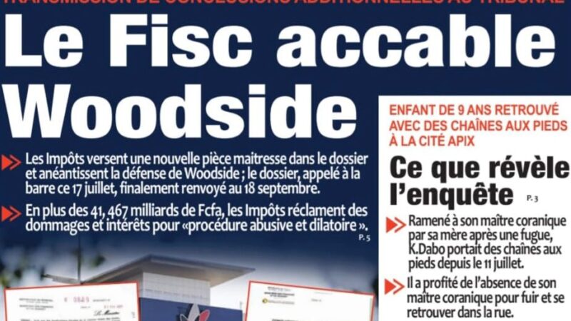 Découvrez les Unes des journaux sénégalais du lundi 21 juillet 2025