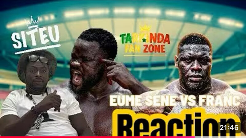 Siteu suit le combat Franc vs Eumeu Sène : « Franc est un manjaque avec une force énorme »