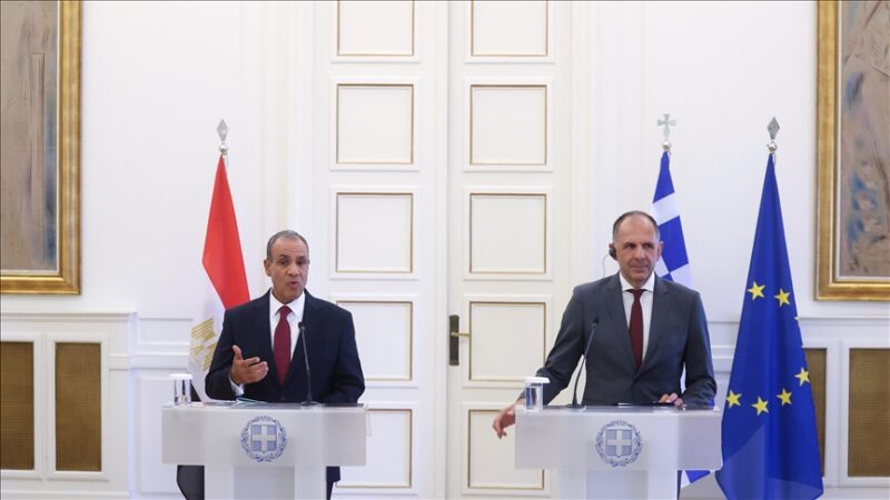 Grèce - Égypte : Appel à un cessez-le-feu immédiat à Gaza et libération des otages