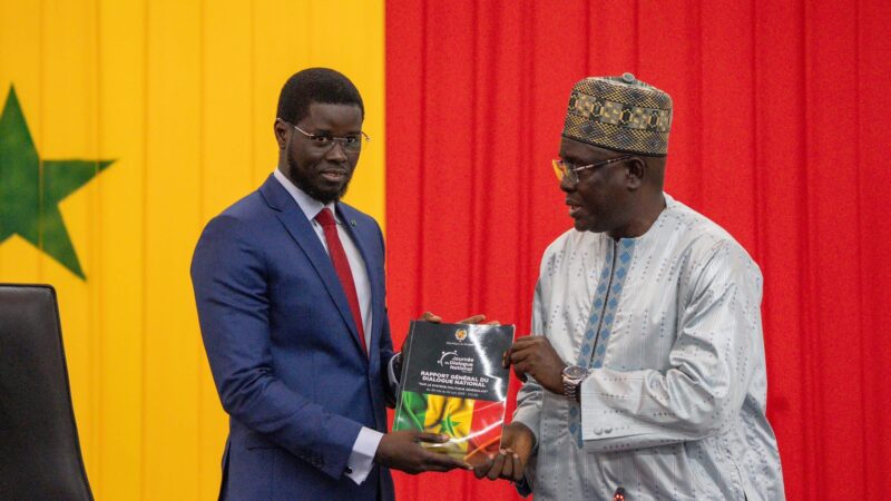 Dialogue national au Sénégal : l’opposition conteste le rapport final et réclame un comité de suivi