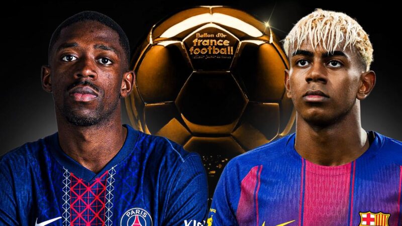 Ballon d’Or 2025 : Dembélé et Yamal favoris, le PSG domine les nominations