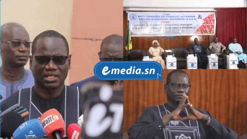 Dr Abdourahmane Diouf au congrès du SAES : "Nous devons appliquer le décret sans tergiverser"
