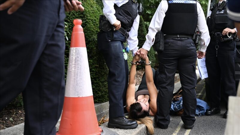 Royaume-Uni : Arrestations à Londres lors d&rsquo;une manifestation pro-Palestine et en soutien à Palestine Action