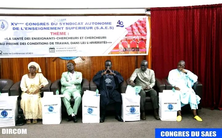 UCAD : le SAES tient son 15e congrès ordinaire et célèbre ses 40 ans