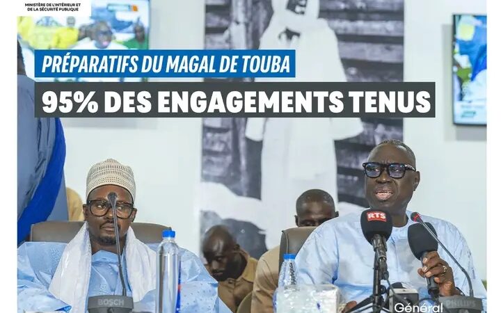 Touba fin prête pour le Magal : Jean-Baptiste Tine rassure...