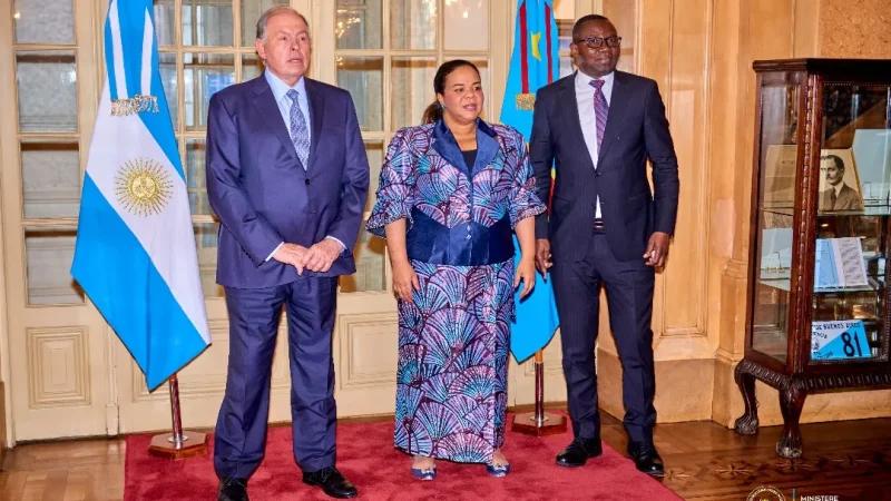 RDC-Argentine : Un forum économique bilatéral prévu en septembre à Buenos Aires