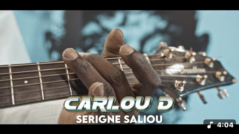 Carlou D rend hommage à Serigne Saliou Mbacké dans une nouvelle chanson