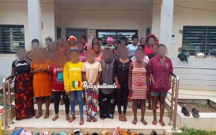 Kédougou : un réseau de proxénétisme démantelé, 34 jeunes filles nigérianes secourues