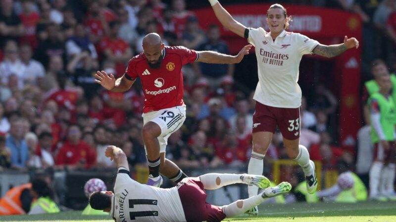 Premier League : Manchester United s'incline face à Arsenal malgré une domination stérile