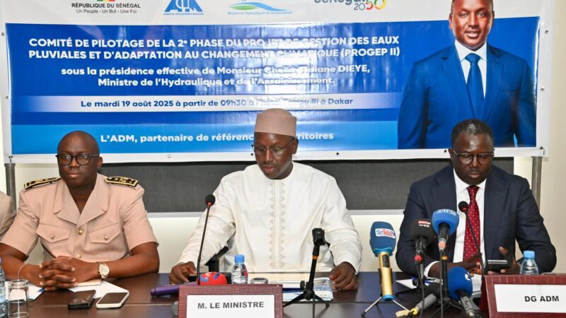 PROGEP 2 : Des avancées significatives contre les inondations au Sénégal