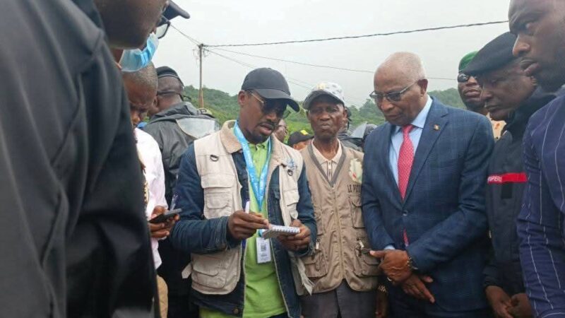Guinée : Le bilan du glissement de terrain à Manéah s'alourdit à onze morts