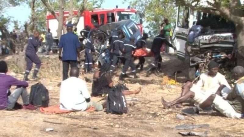Louga-Kébémer : 12 blessés, dont 5 graves, dans une collision entre une jeep et un « War Gaindé »