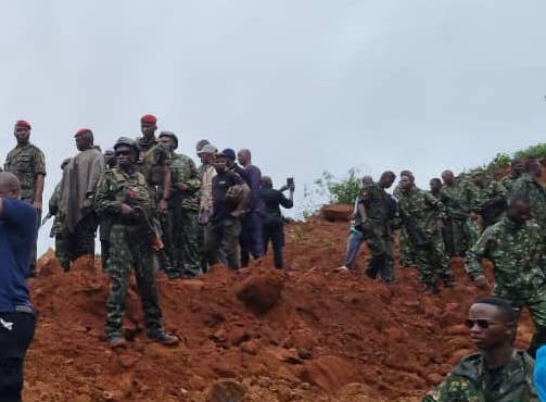 Guinée : Le bilan du glissement de terrain à Manéah s'alourdit à quinze morts