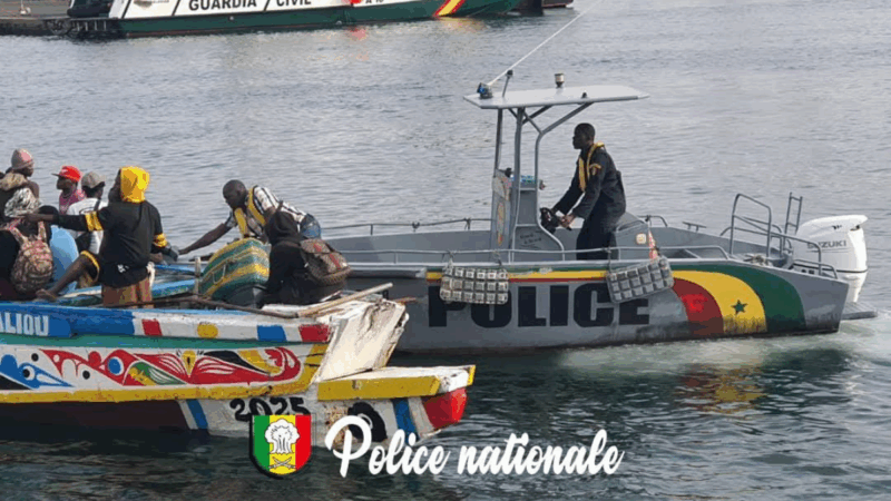 Bargny : Interception de 108 migrants tentant de rejoindre l’Espagne