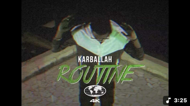 Karballah dévoile « Routine » : Un clip poétique sur le quotidien (Vidéo)