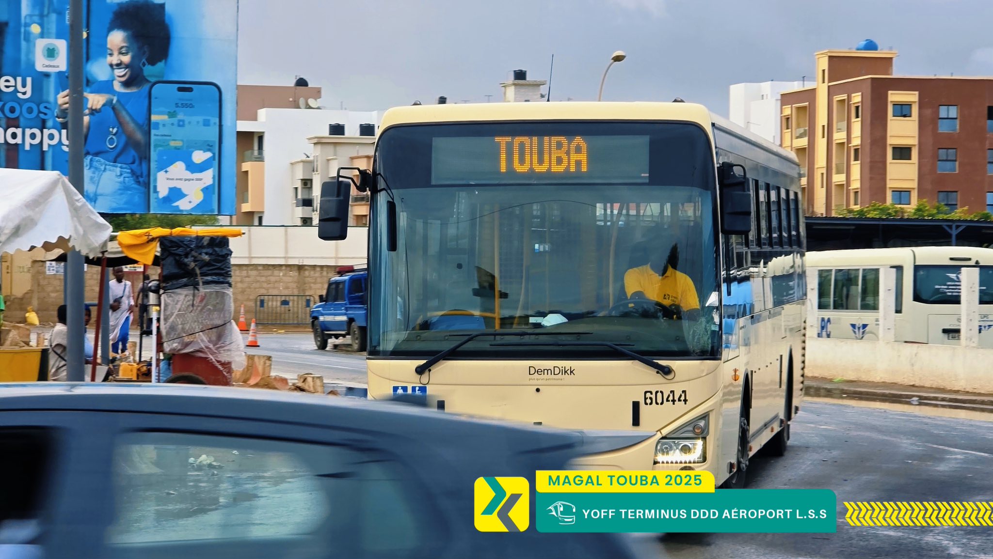 Dakar Dem Dikk : Le premier jour de l’opération Magal Touba a officiellement commencé à Colobane, Yoff, Pikine et Rufisque
