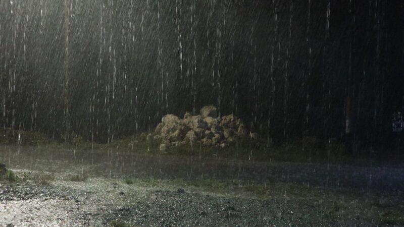 La pluie attendue pendant la nuit du mardi, une dizaine de localités seront touchées