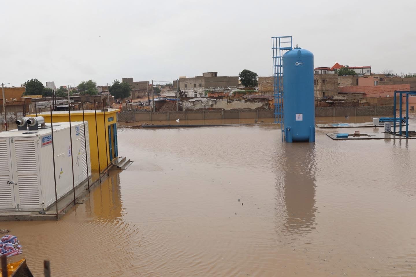Fortes pluies à Touba : L’ONAS intervient rapidement et déploie les nouvelles stations de pompage