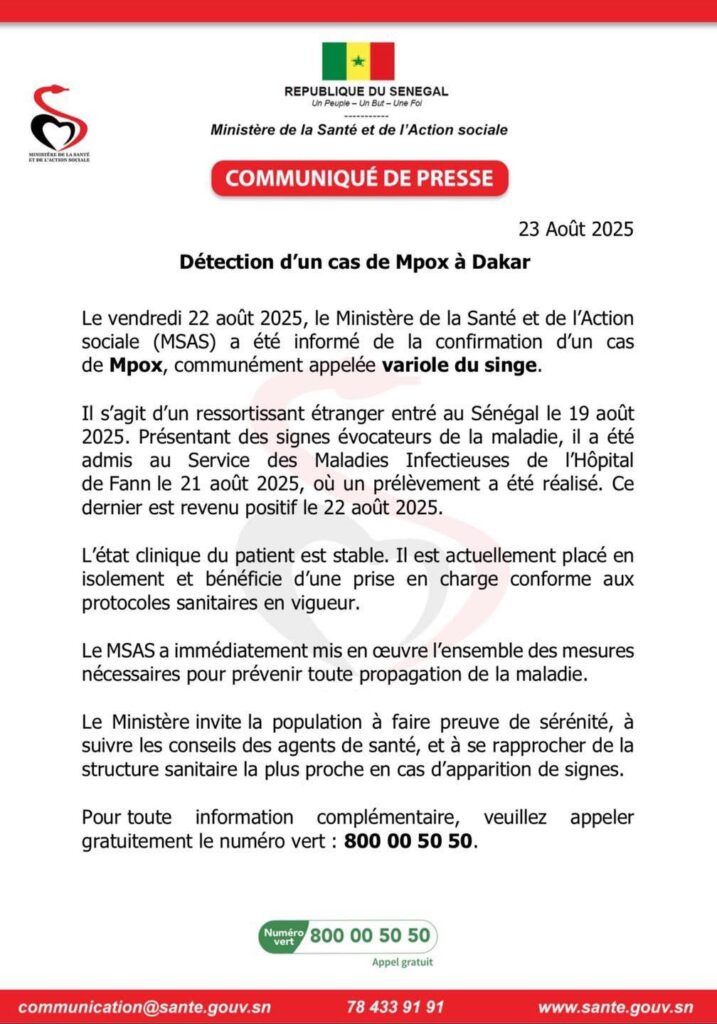 La Matinale Senego : Mpox au Sénégal, Thierno Bocoum et la gouvernance de Touba