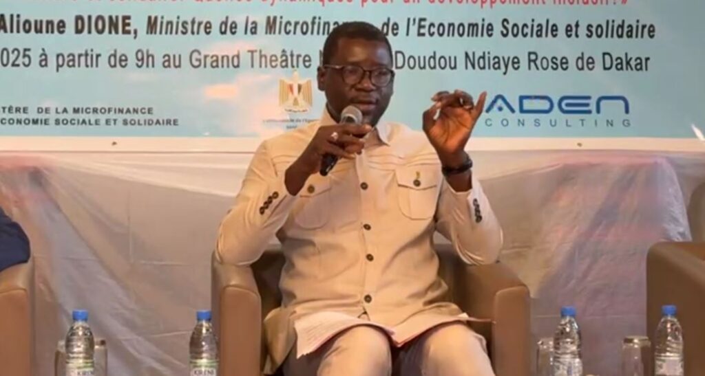 Microfinance et ESS : Le ministre Alioune Dione veut "rompre avec le simple commerce de l’argent"
