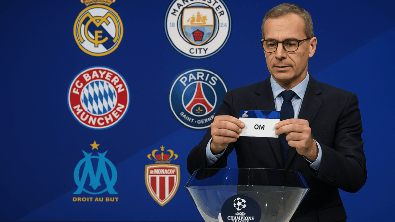 Tirage au sort C1 : Real, City, Bayern et PSG en chapeau 1, l’OM et Monaco en embuscade