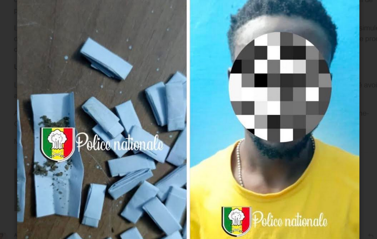 Diamaguène-Sicap Mbao : arrestation d’un Sierra-Léonais avec 44 pièces de Kush
