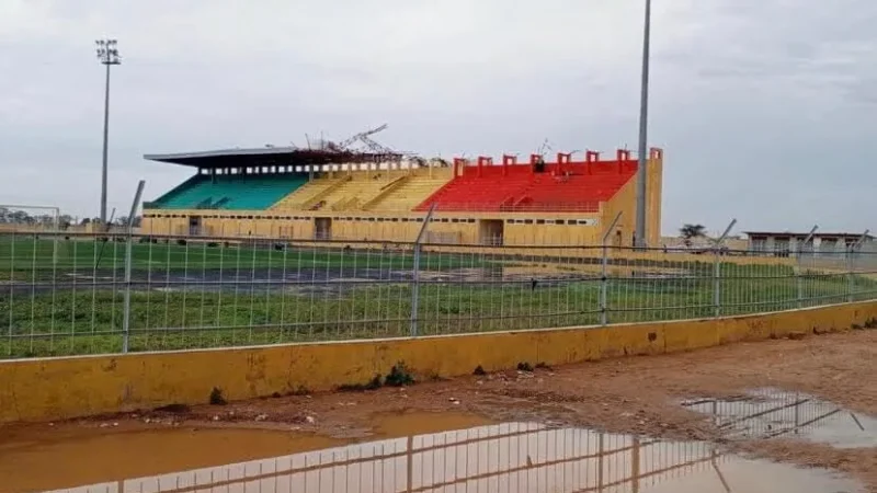 Pluies à  Mbacké : Une dizaine de blessés après l'effondrement du toit du stade municipal (vidéo)