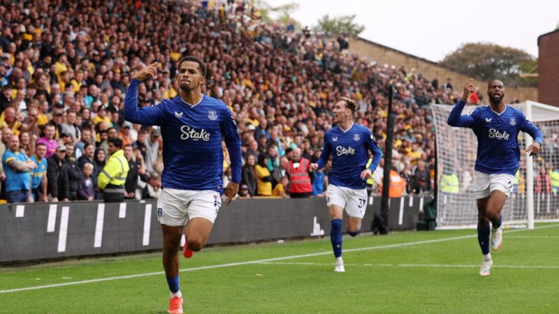 Premier League : De nouveau buteur, Iliman Ndiaye permet à Everton de mener contre Wolve (vidéo)