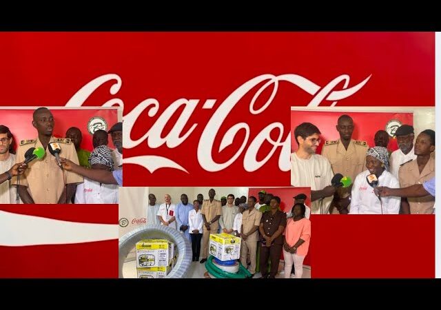 IBS-Coca-Cola offre 7 motopompes à Rufisque pour prévenir les inondations (Senego TV)