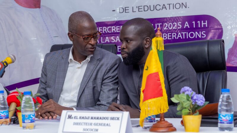 Modernisation de Rufisque : SOCOCIM et la municipalité passent à l’action