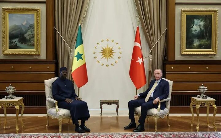 Dîner d'État à Ankara : Erdogan honore Ousmane Sonko