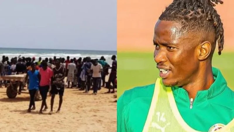Le frère cadet de l'international sénégalais,  Moussa Ndiaye perd la vie à la plage à Guédiawaye