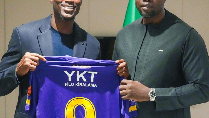 Turquie: L&rsquo;international sénégalais Mame Baba Thiam exprime sa fierté après sa rencontre avec Ousmane Sonko