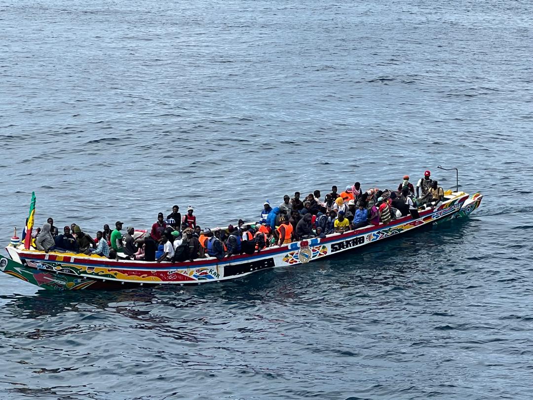 Maroc : 124 Sénégalais parmi 200 migrants interceptés en mer