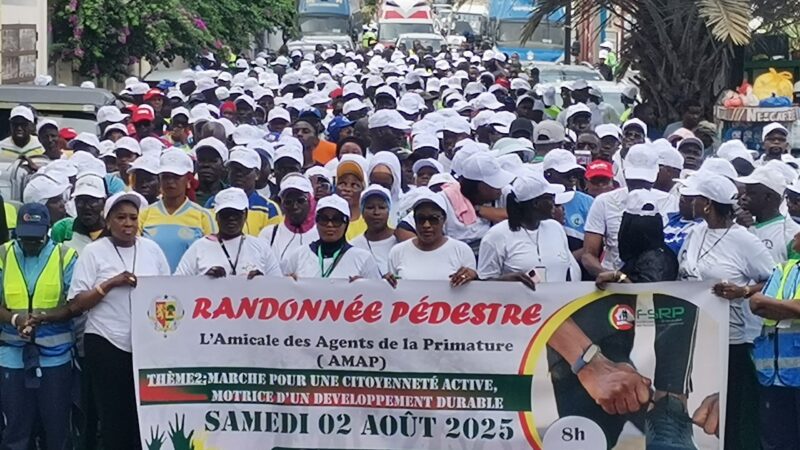 Primature : Ousmane Sonko salue l’AAP et sa marche pour la solidarité