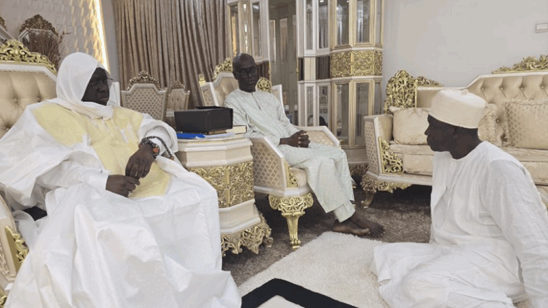 Thierno Alassane Sall reçu par le Khalife général des Layènes