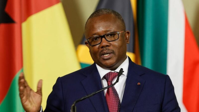 Le président Umaro Sissoco Embaló annonce sa candidature à la présidentielle