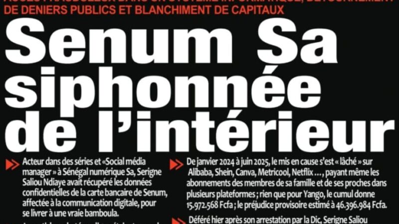 Découvrez les Unes des journaux sénégalais du mardi 12 août 2025