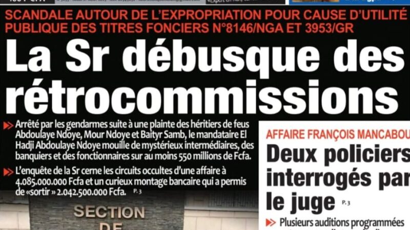 Découvrez les Unes des journaux sénégalais du jeudi 21 août 2025