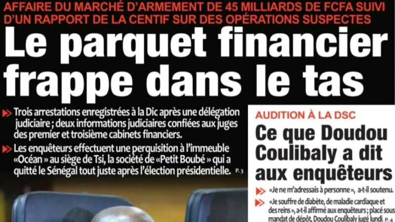 Découvrez les Unes des journaux sénégalais du vendredi 22 août 2025