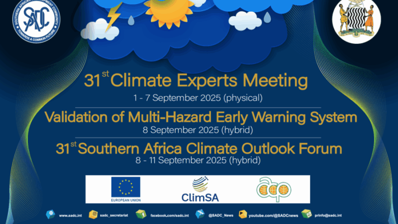 Afrique australe : Lusaka accueille le 31e Forum sur les perspectives climatiques