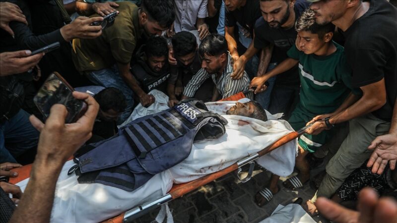 Gaza : 15 journalistes tués en août, selon le Syndicat des journalistes palestiniens