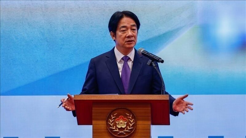 Taïwan : William Lai Ching-te affirme que l’aide américaine n’a pas diminué et dénonce l’expansionnisme chinois