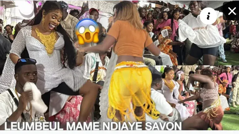 Mame Ndiaye Savon inaugure sa nouvelle boutique à Ouest Foire avec un sabar endiablé (Vidéo)